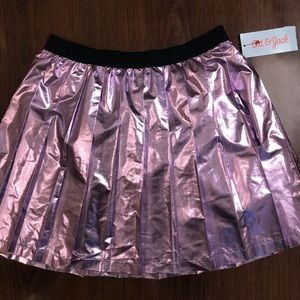 5/$20! Sale** NWT! Metallic Lilac colored skirt.